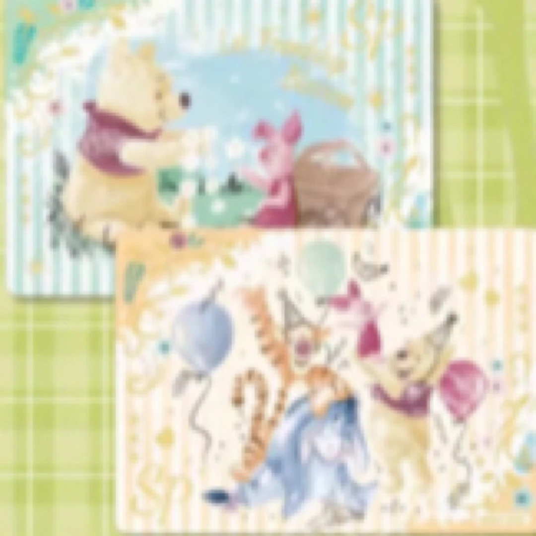 【橙】-【玩法合集】小熊维尼-噗噗治愈陪伴季-踏春篇 集换式卡牌