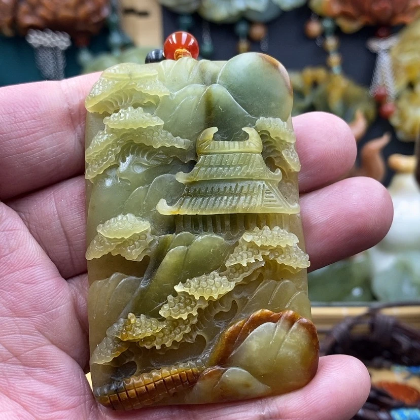 【闪购商品】未镶嵌岫玉吊坠