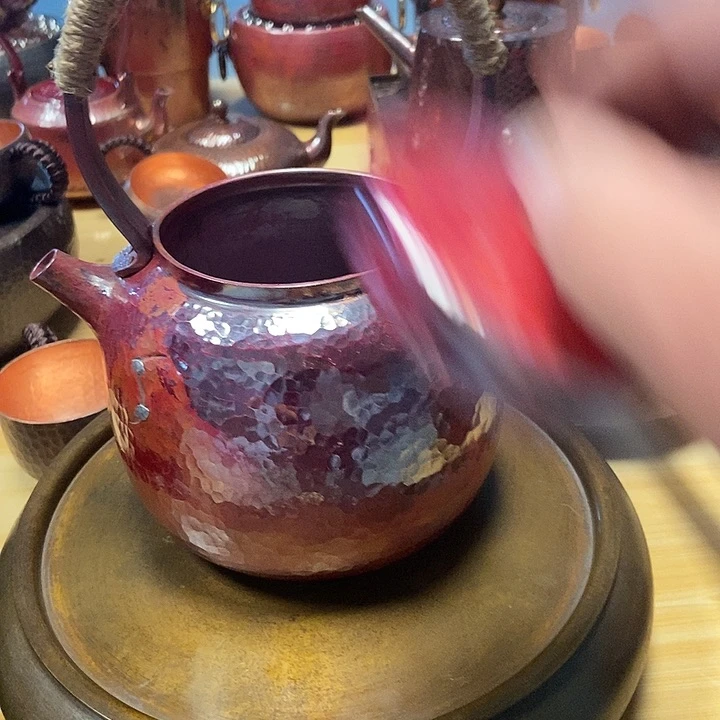 纯手工制作铜壶茶器