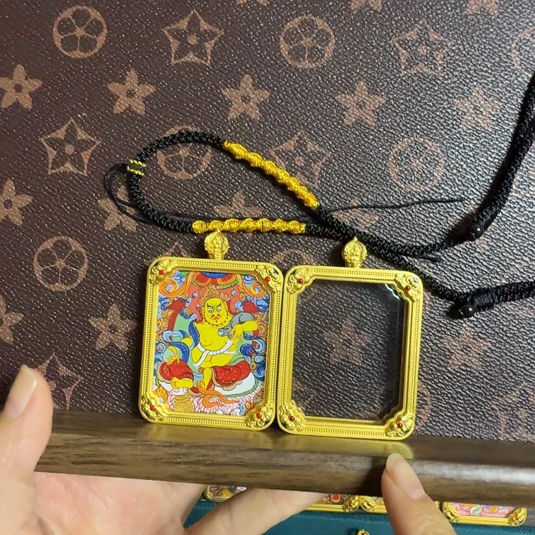 吊坠唐卡1111黄财