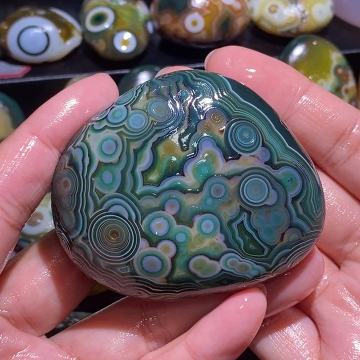 未镶嵌玛瑙/玉髓珠宝奇石8*8