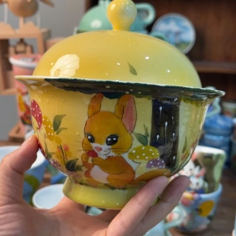 炉景德镇釉下手绘陶瓷