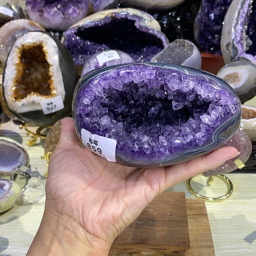 【闪购商品】未镶嵌珠宝半成品紫晶