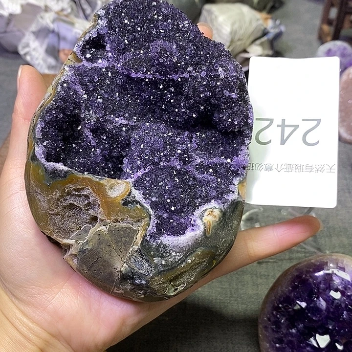 未镶嵌珠宝半成品紫晶