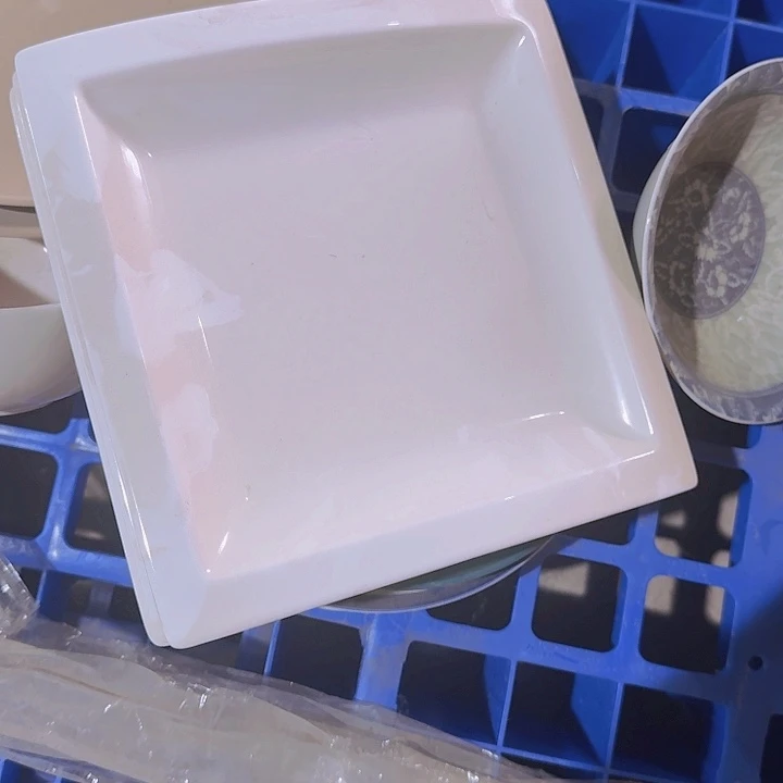 瓷方形 扇形 异性  4 个 8.5 英寸