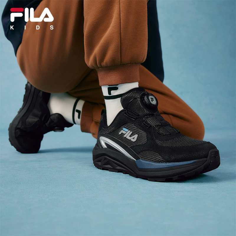 【斐乐儿童J山猫Q3】25年秋季运动舒适跑步百搭户外鞋K55B532501