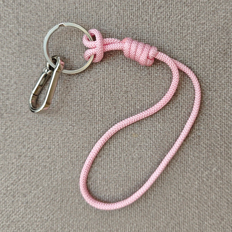 钥匙链车钥匙链电动车钥匙扣手编绳居家日用钥匙扣可挂手腕