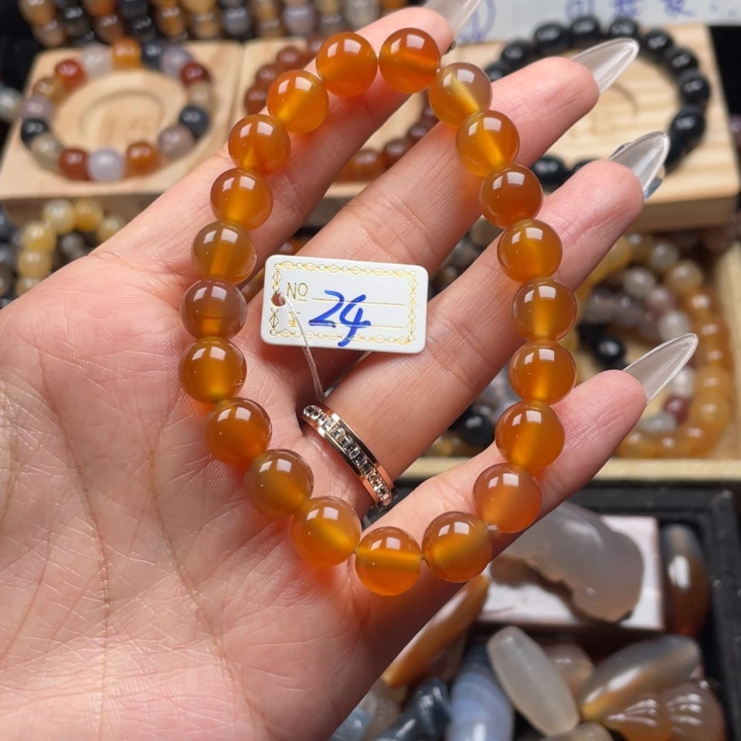 玛瑙/玉髓未镶嵌手链