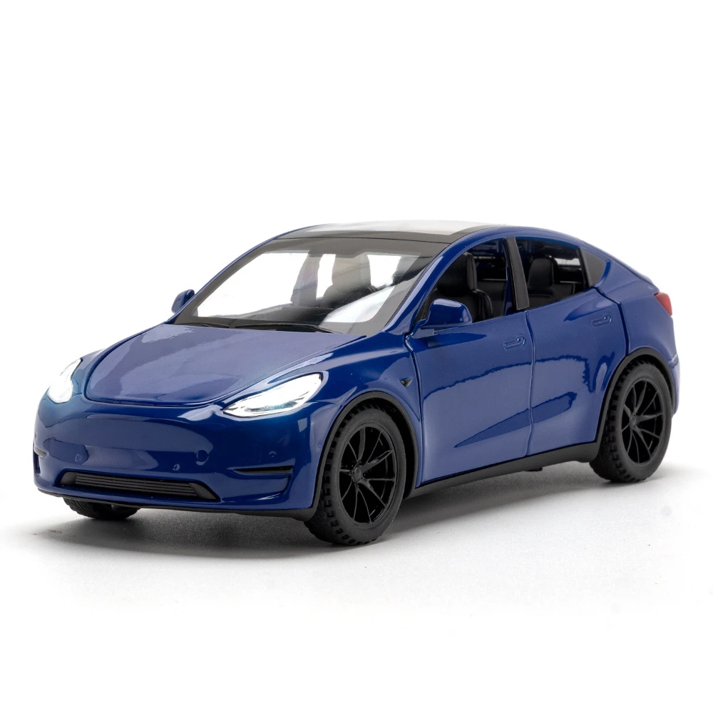 仿真1比32特斯Model Y合金汽车模型摆件玩具
