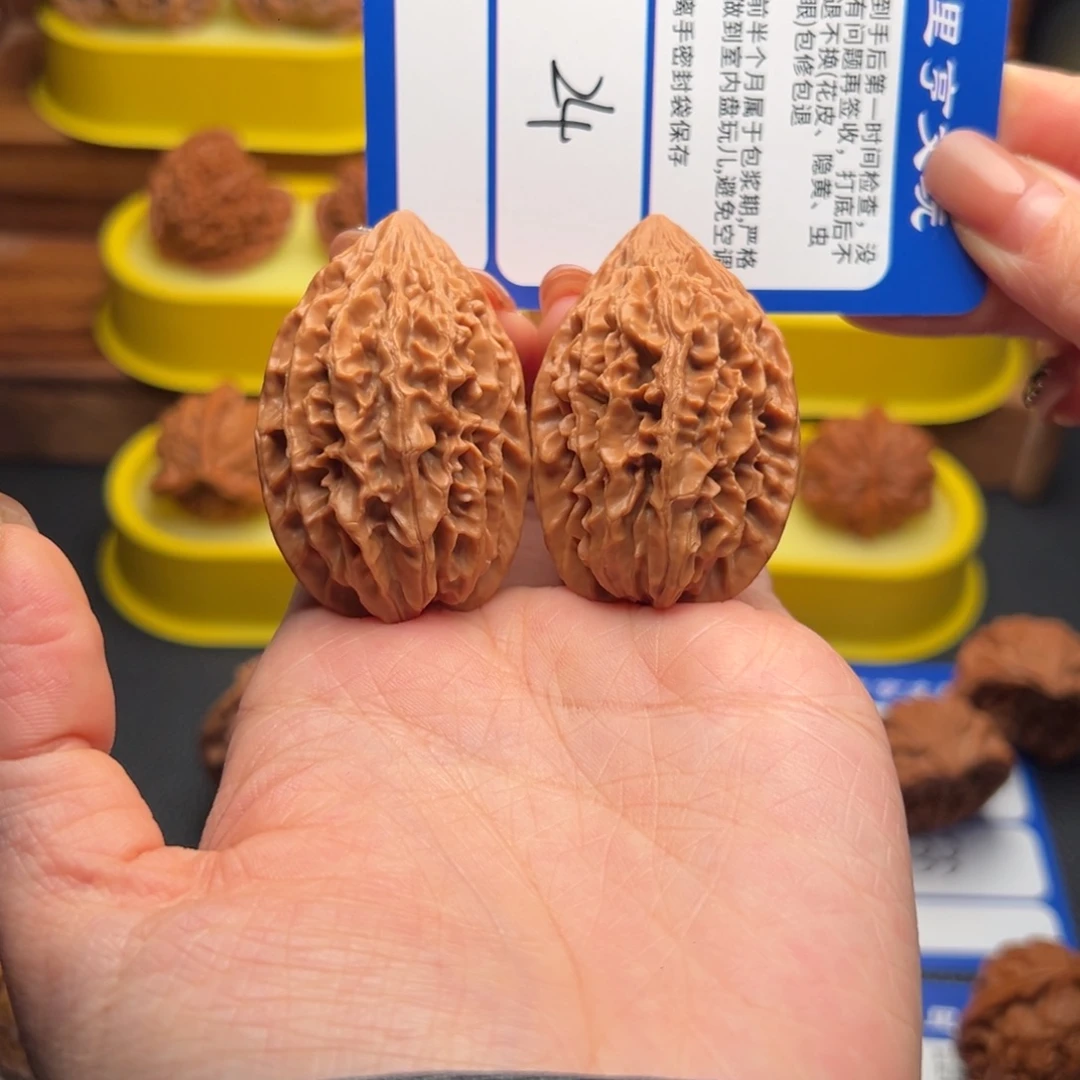 吊坠文玩核桃24招财鼠34尺