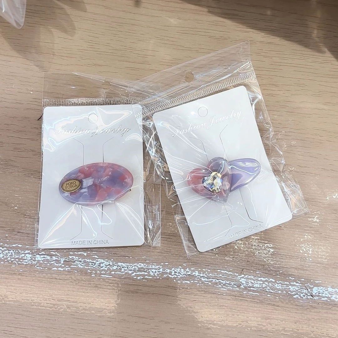 皮质铁合金2个发饰