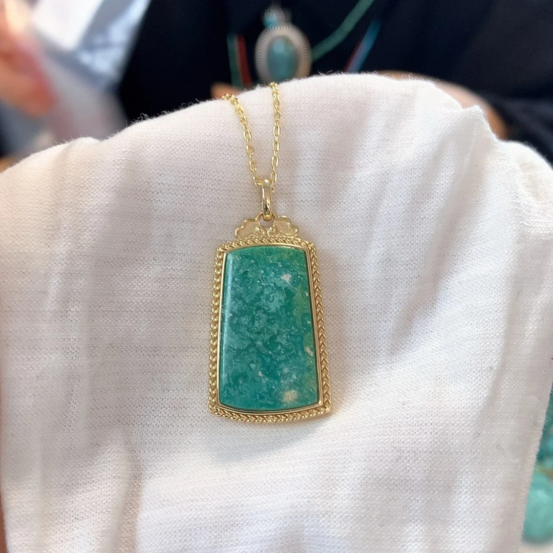 绿松石珠宝奇石未镶嵌