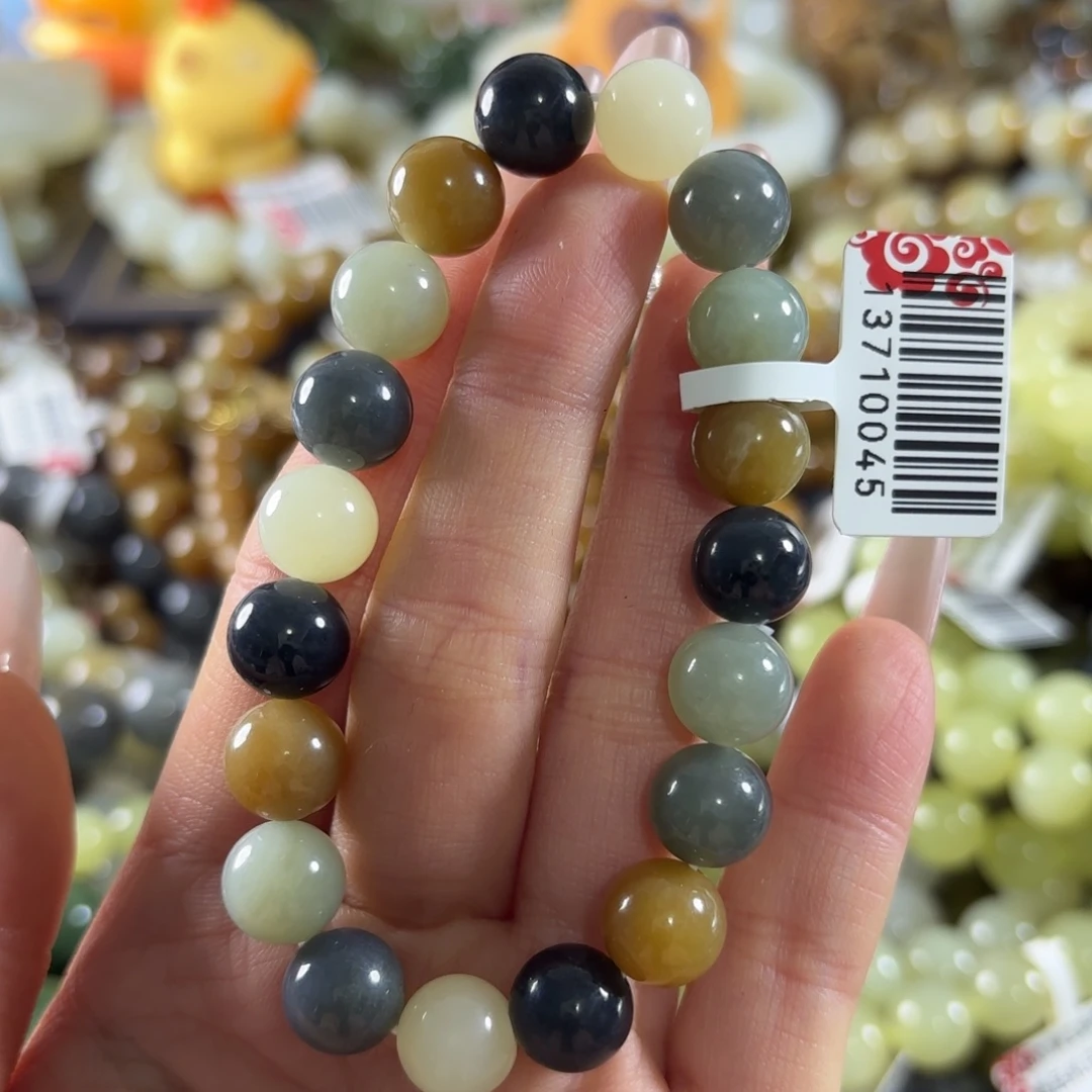 和田玉未镶嵌手串57