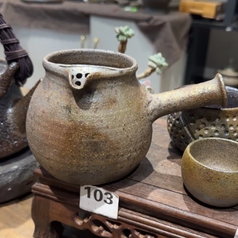 阿****铺新品奶茶罐侧把壶700毫升