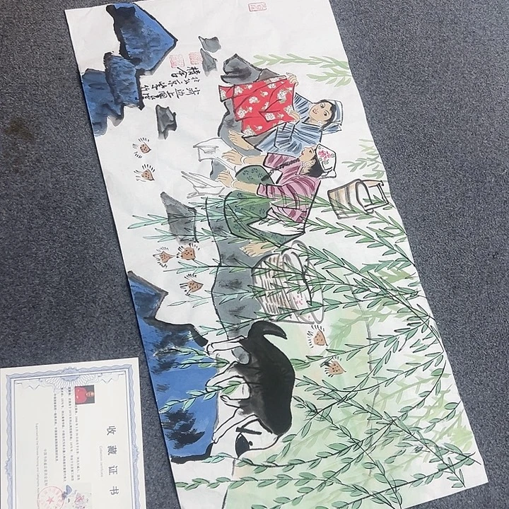 小鱼美术作品欣赏