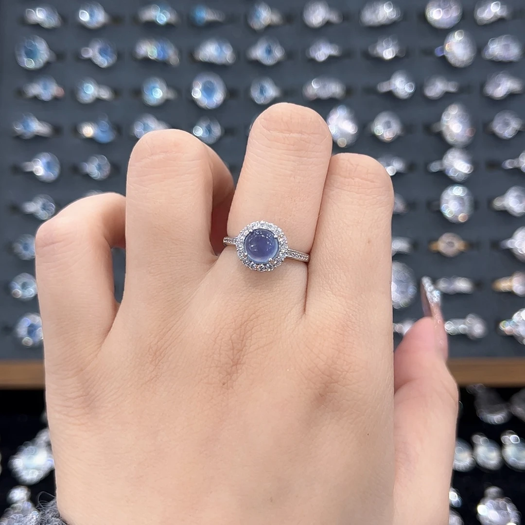 H***.蛇纹石玉银S925镶嵌颈饰