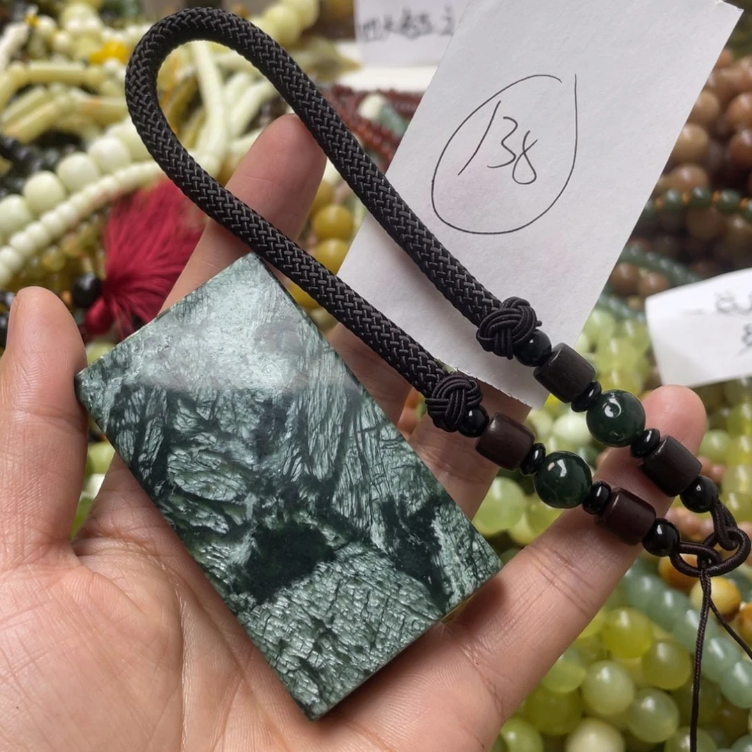 蛇纹石玉手链未镶嵌