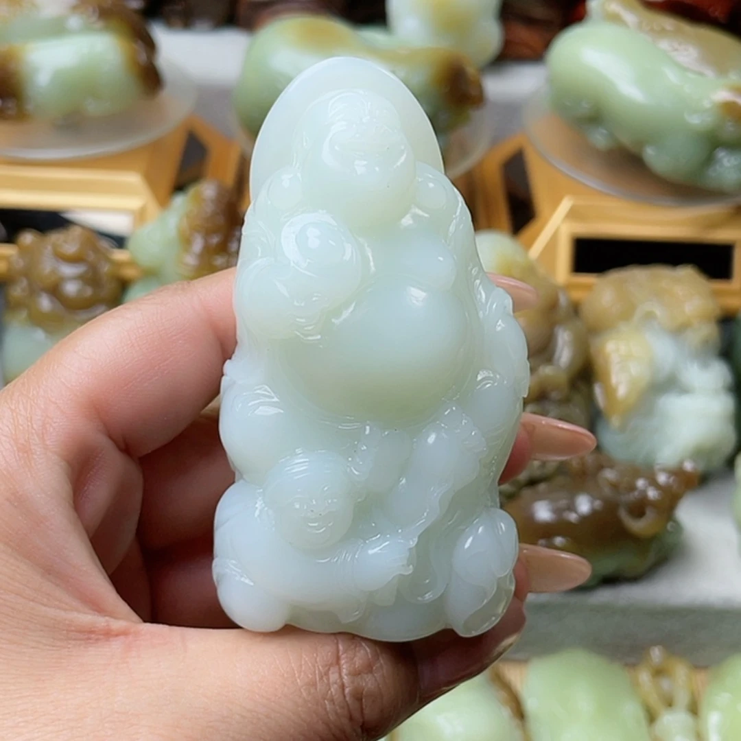 【闪购商品】未镶嵌和田玉挂件秋*