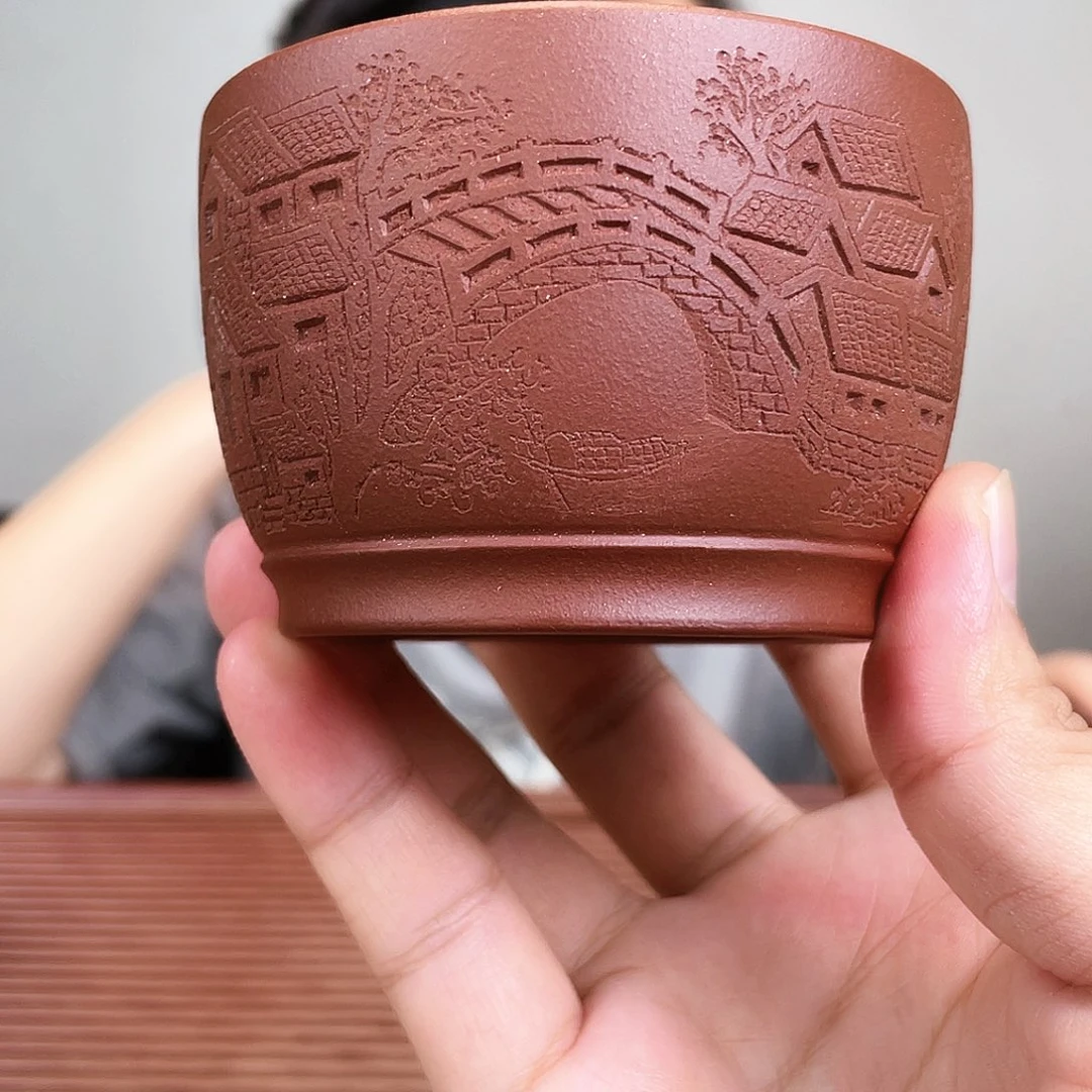茶杯紫砂今天下午