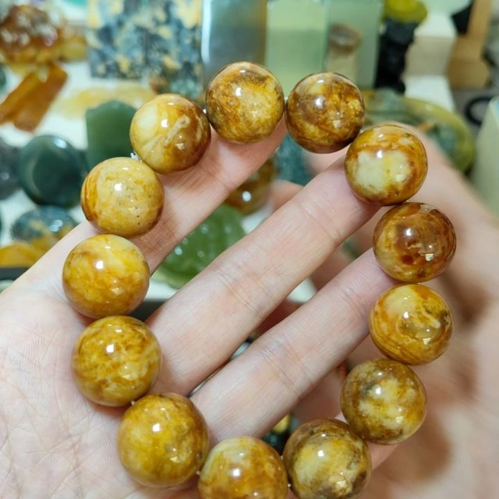 岫玉未镶嵌手串手串手串