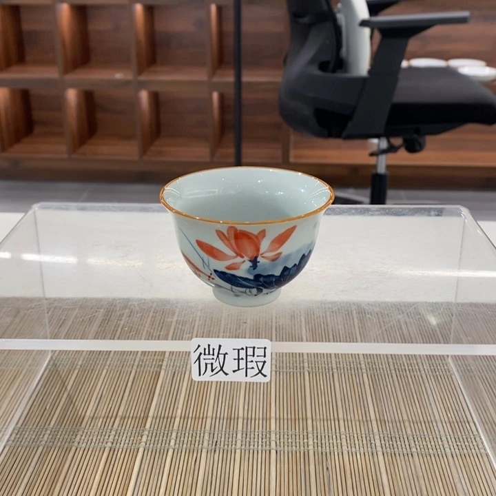 釉下老陶泥手工绘制