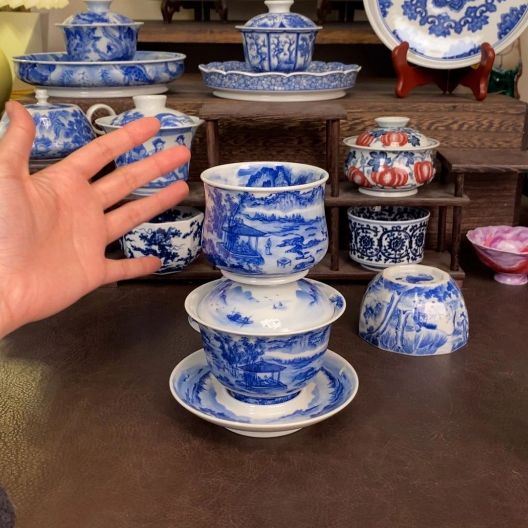 景德镇陶瓷手工手绘