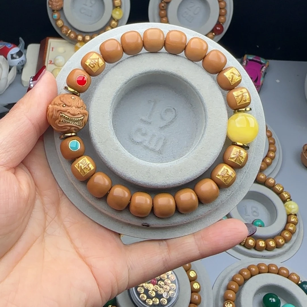 锦***安猴头核桃吊坠全品老型猴头手串私人订制