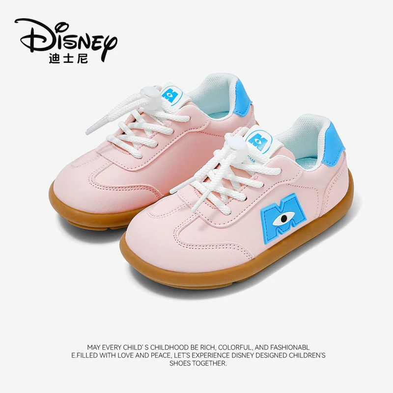 Disney/迪士尼怪兽大学儿童板鞋新款童鞋男女童鞋子德训鞋运动鞋