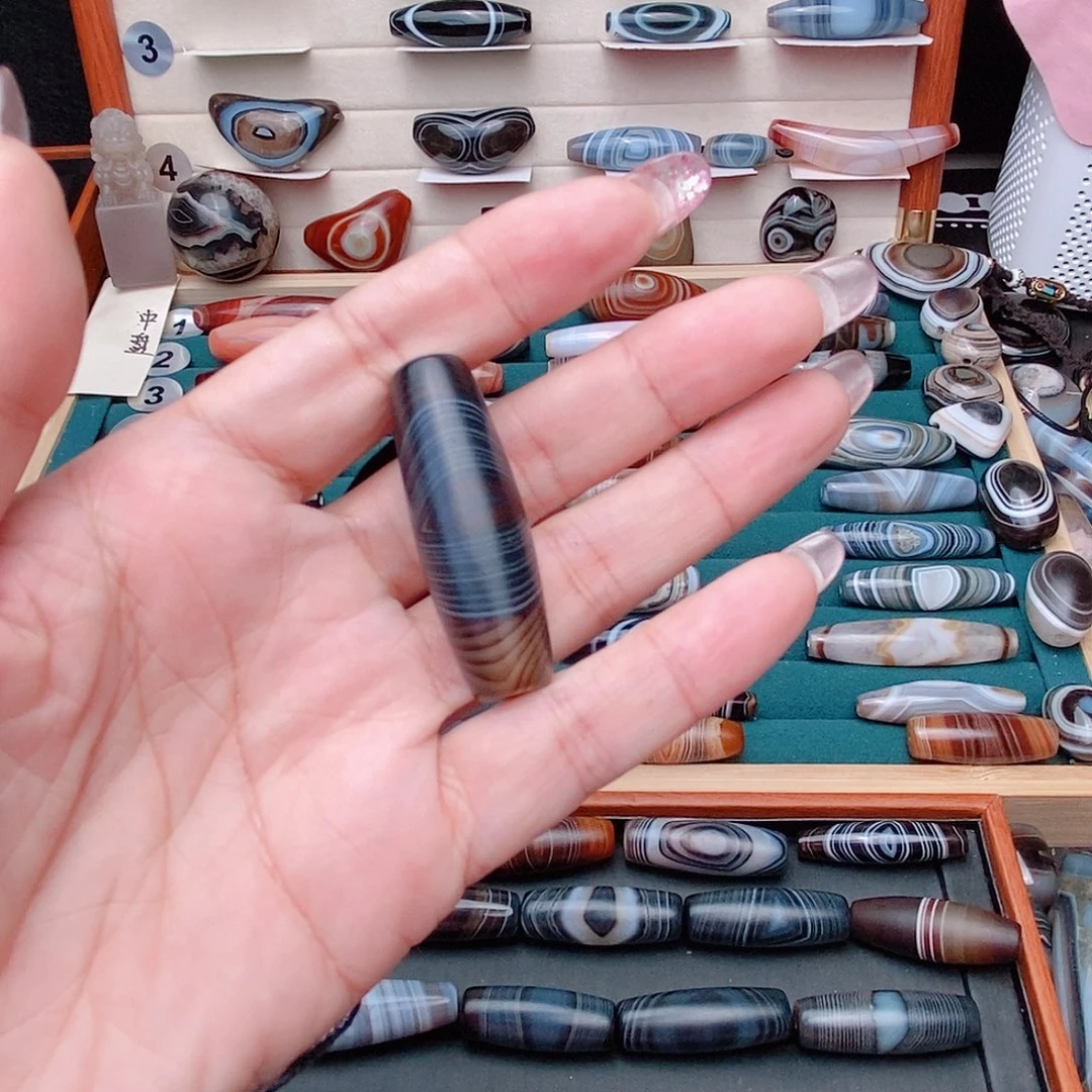 合金颈饰玛瑙/玉髓小*咂