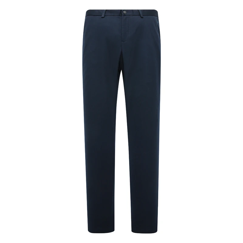 J1534鸟春秋稍厚男式休闲裤 中腰修身商务休闲长裤弹力