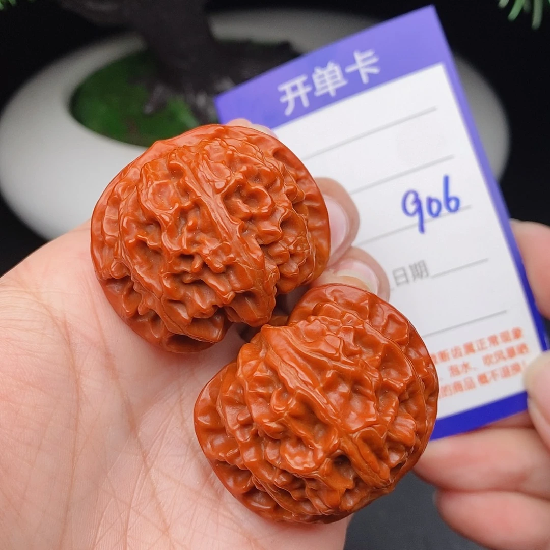 文玩核桃把件39苹果906