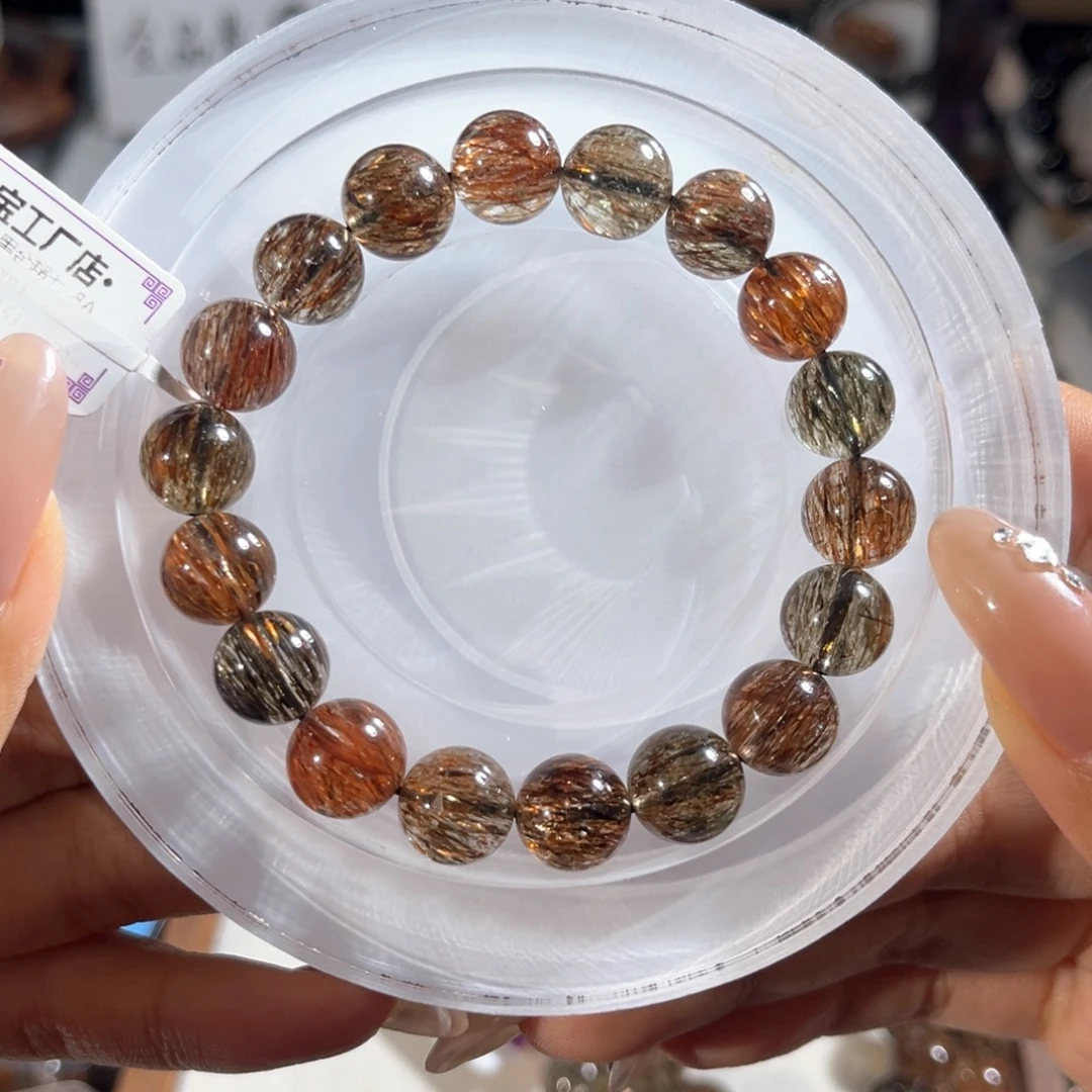 。***、未镶嵌手链水晶黑金超10m