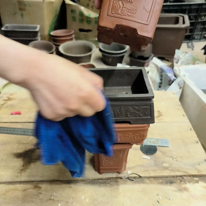 紫砂花盆紫砂花盆