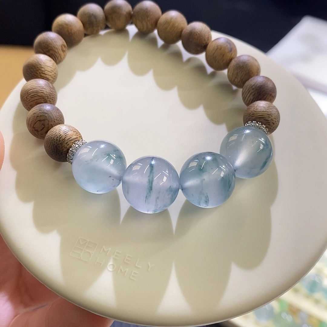 未镶嵌挂件翡翠飘花珠珠
