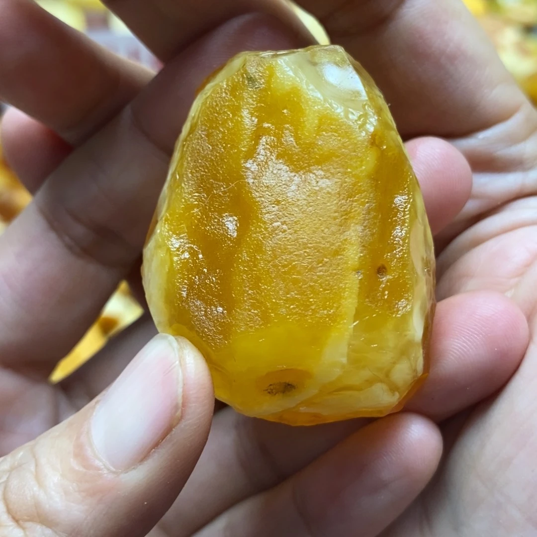 定制蜜蜡未镶嵌笙**g传世琥珀蜜蜡定制