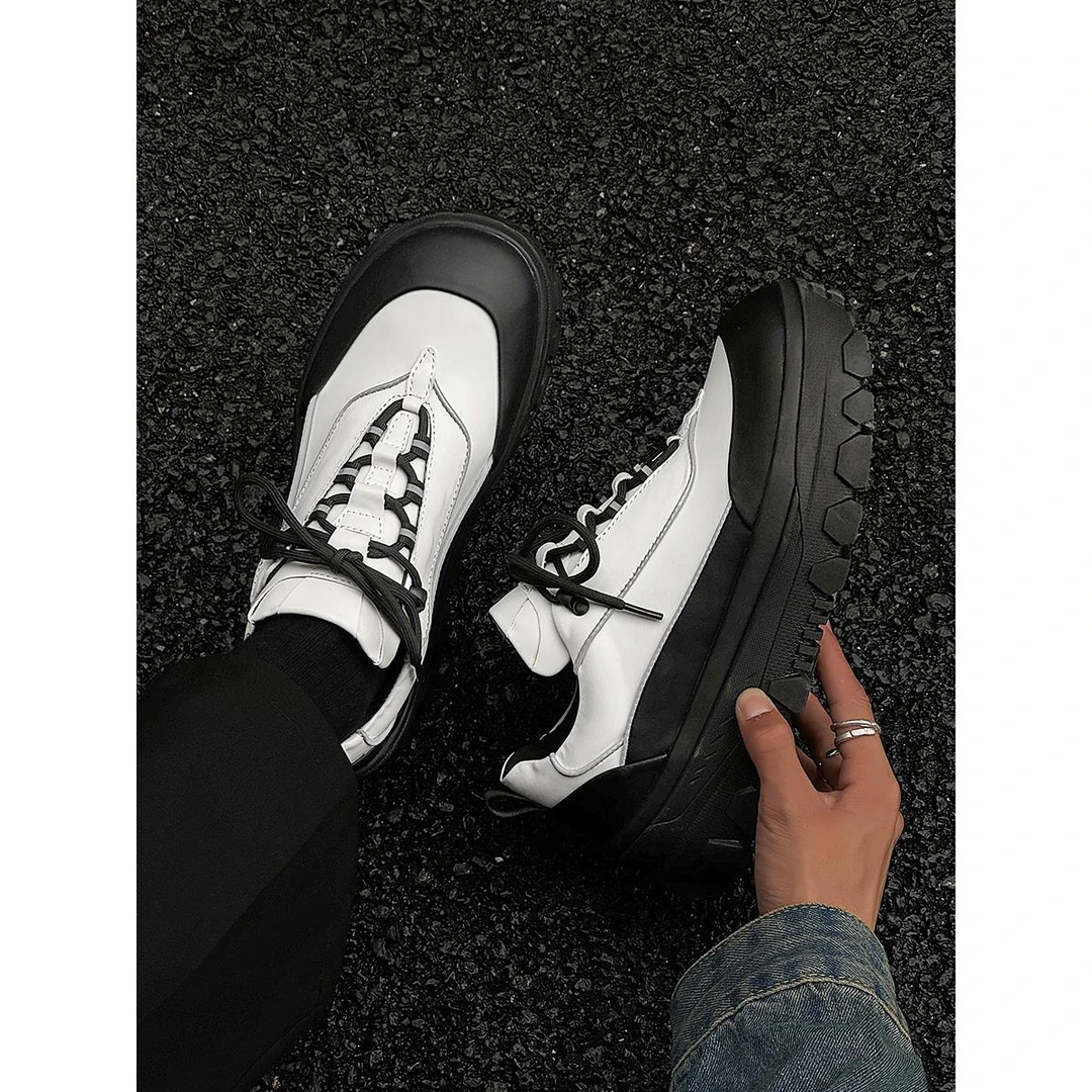 鞋男鞋春秋运动休闲鞋2025新款高品质英俊时舒适尚鞋多功能户外厚