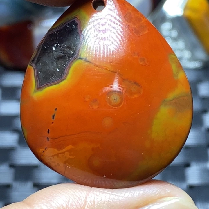 玛瑙/玉髓颈饰未镶嵌收***节