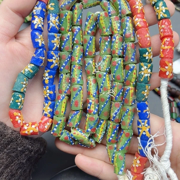 颈饰琉璃琉璃琉璃非洲管小