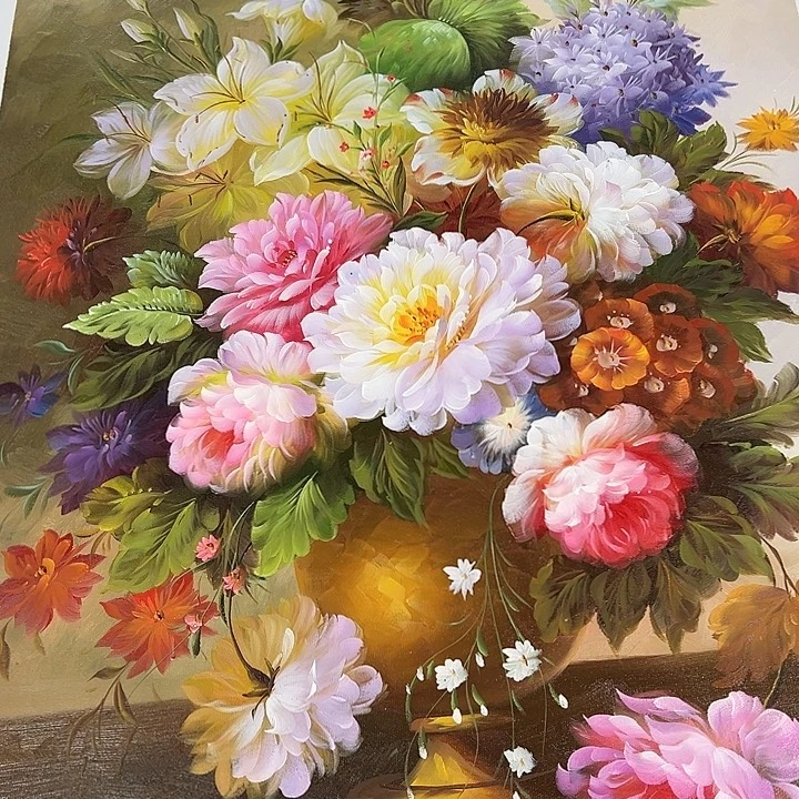 油画好仔仔细细之一嘻嘻