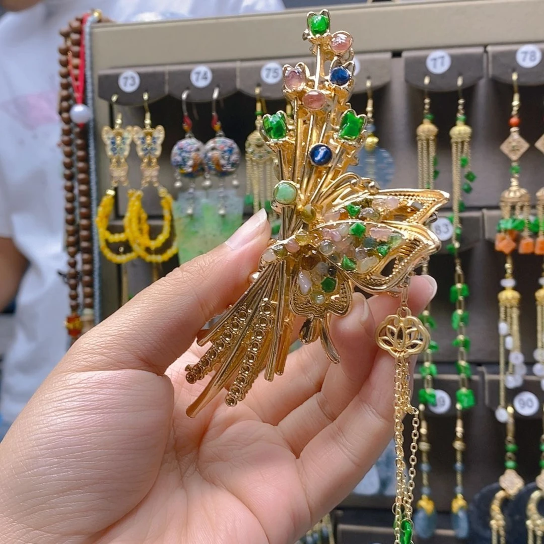 未镶嵌翡翠耳饰翡翠