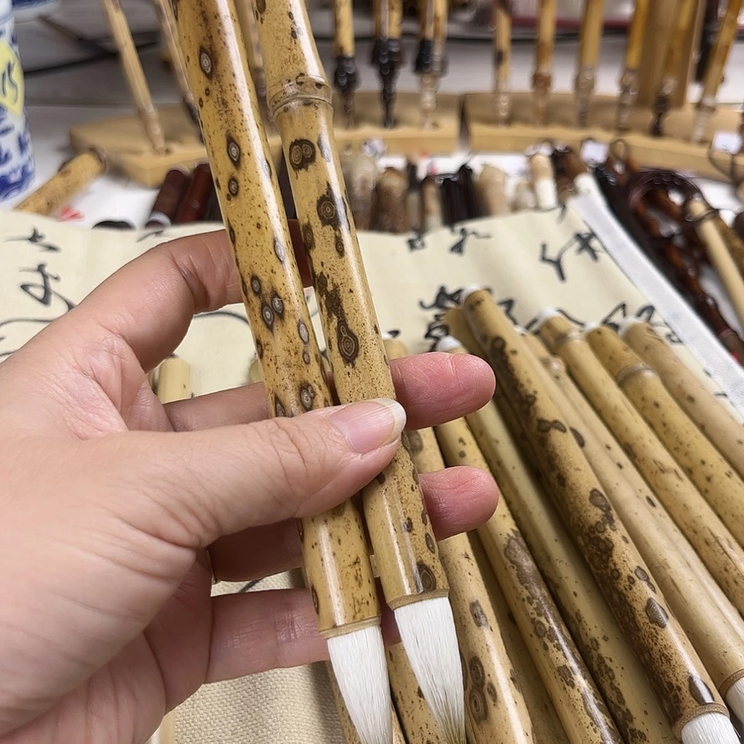老梅鹿杆狼羊兼毫2支出锋3.5左右