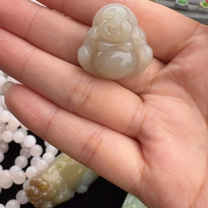 稳***福颈饰未镶嵌和田玉