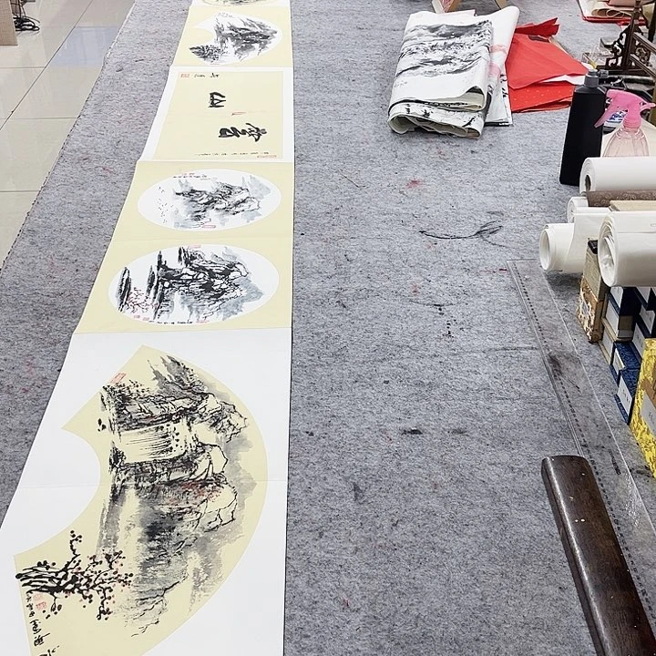 书法刘兴运绘画册页