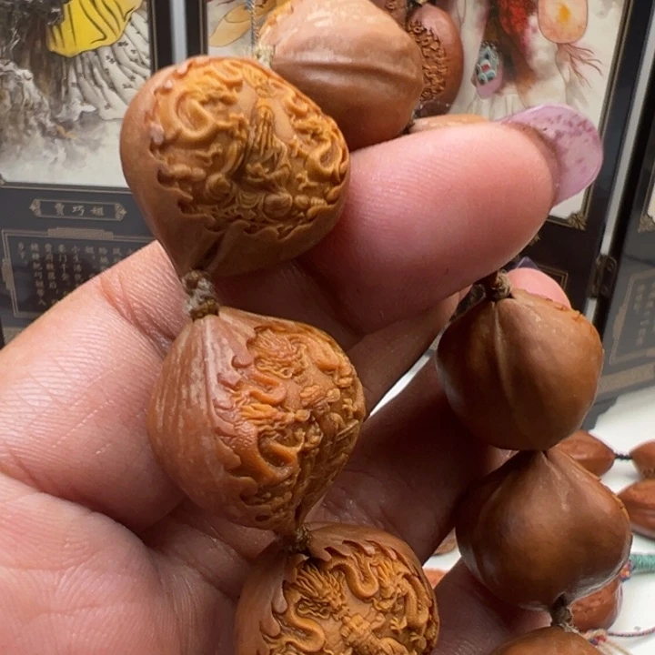 橄榄核手串/手链2.1龙财神