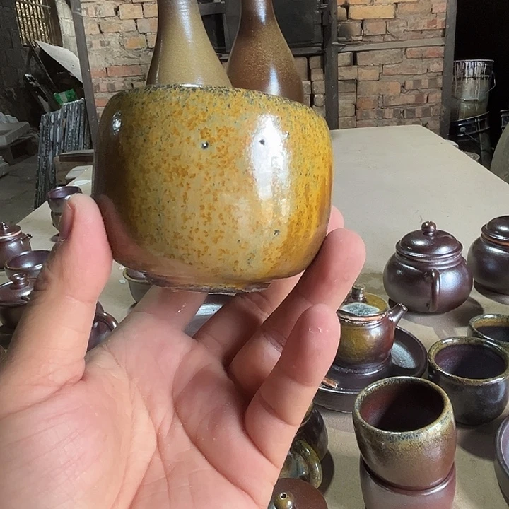 快***3木理柴烧古法烧制