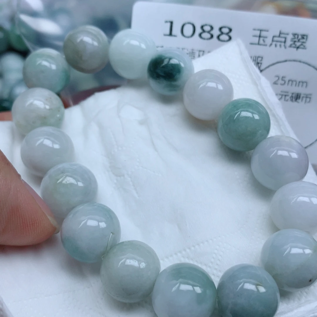 翡翠未镶嵌项链翡翠珠