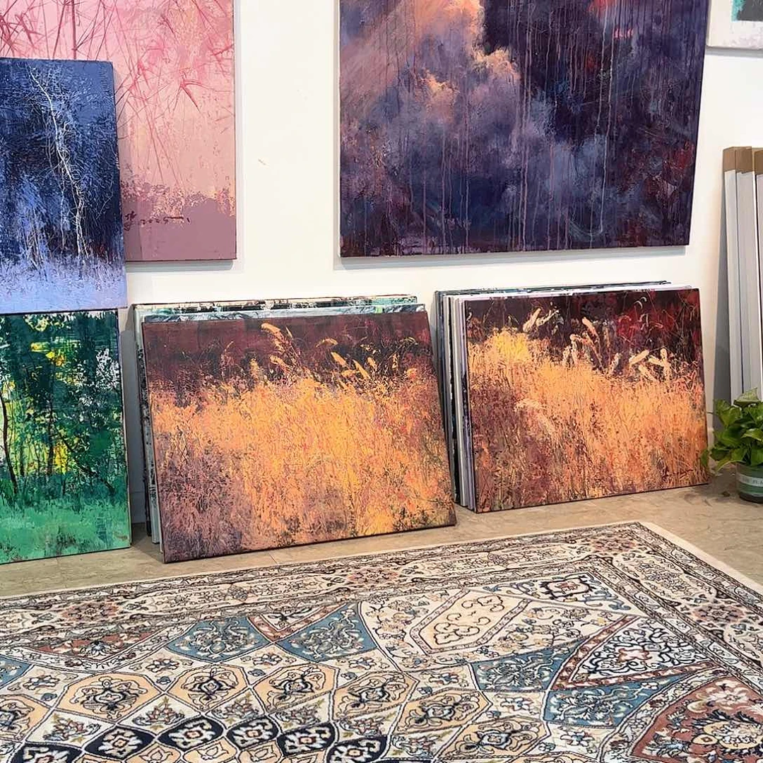 二***鱼油画油画作品1111111