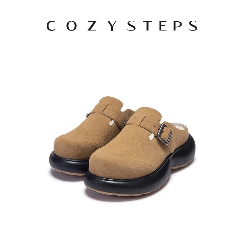 COZYSTEPS可至全包勃肯鞋新款2025秋季通勤百搭复古6056&男鞋6057