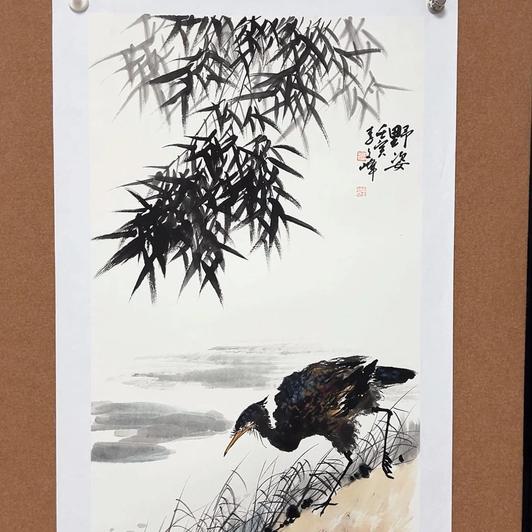 国画李文峰的画作