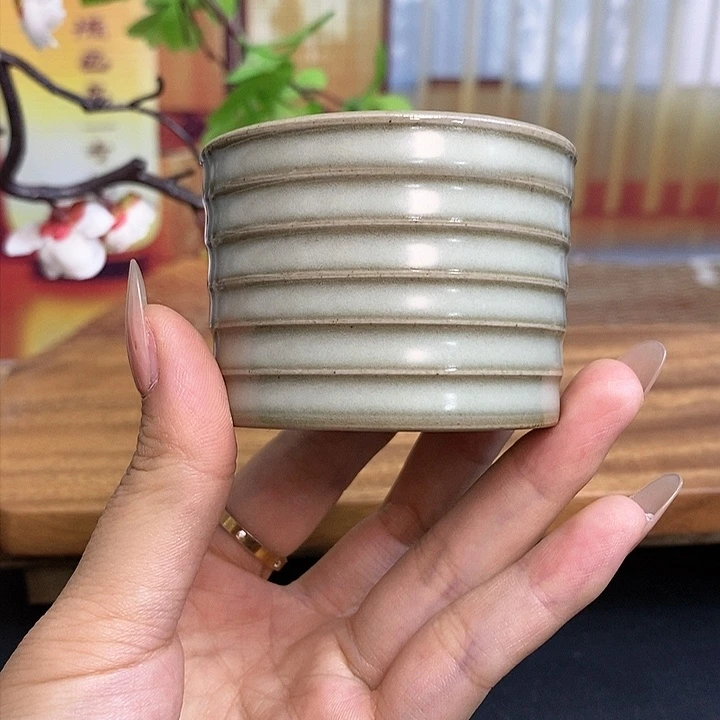 杯柴烧主人杯手工